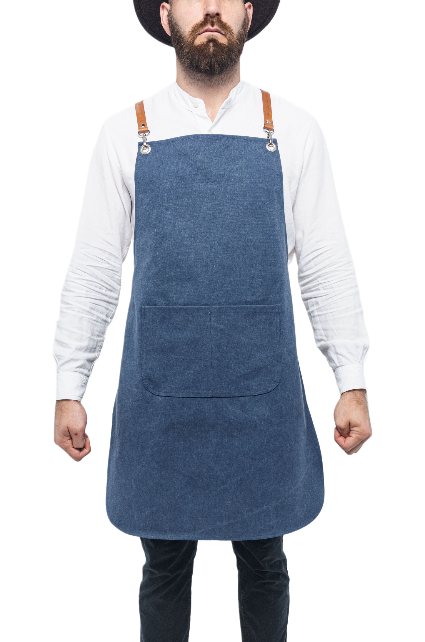 HEAVY DUTY COTTON CANVAS & GENUINE LEATHER APRON