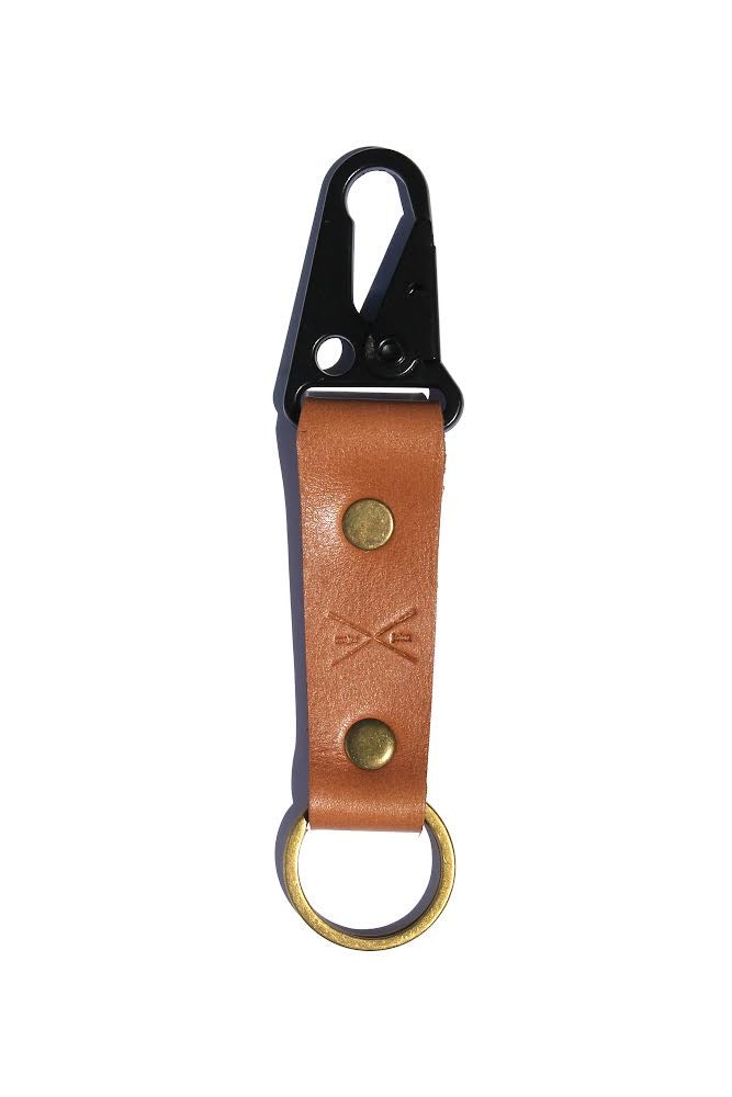 GENUINE LEATHER CLIP KEY HOLDER