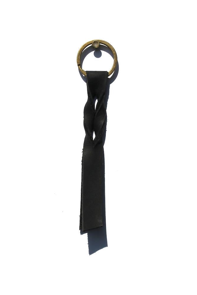GENUINE LEATHER TWISTEE KEY RING