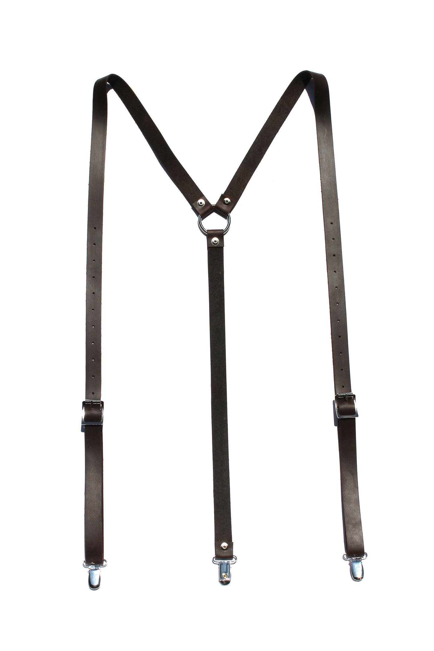 GENUINE LEATHER SUSPENDERS