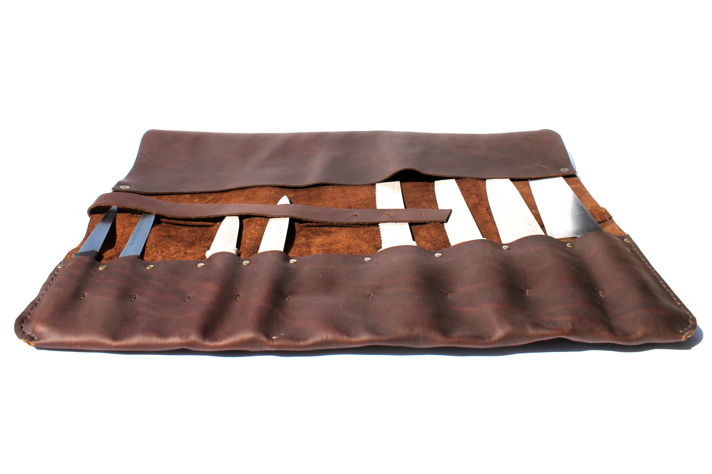 GENUINE LEATHER KNIFE ROLL