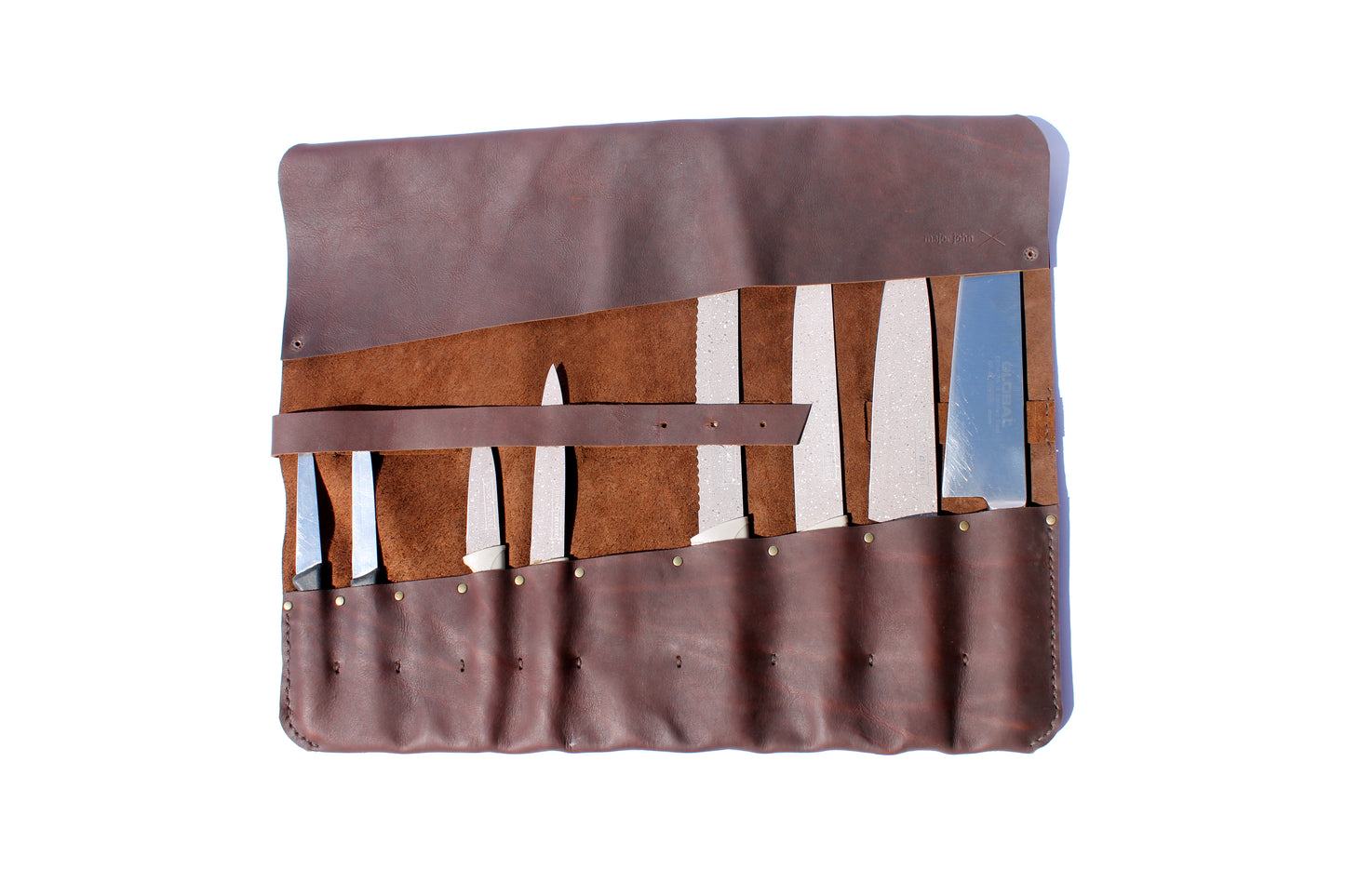 GENUINE LEATHER KNIFE ROLL