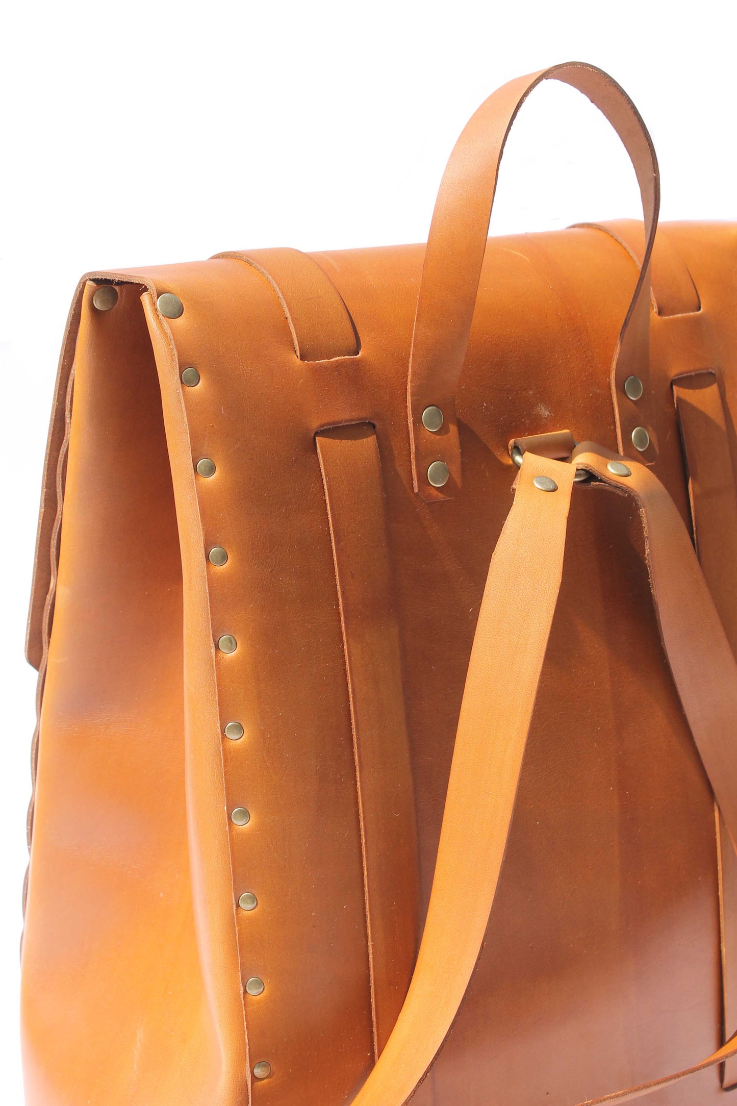 GENUINE LEATHER BACKPACK