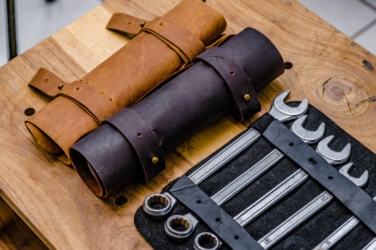 GENUINE LEATHER TOOL ROLL