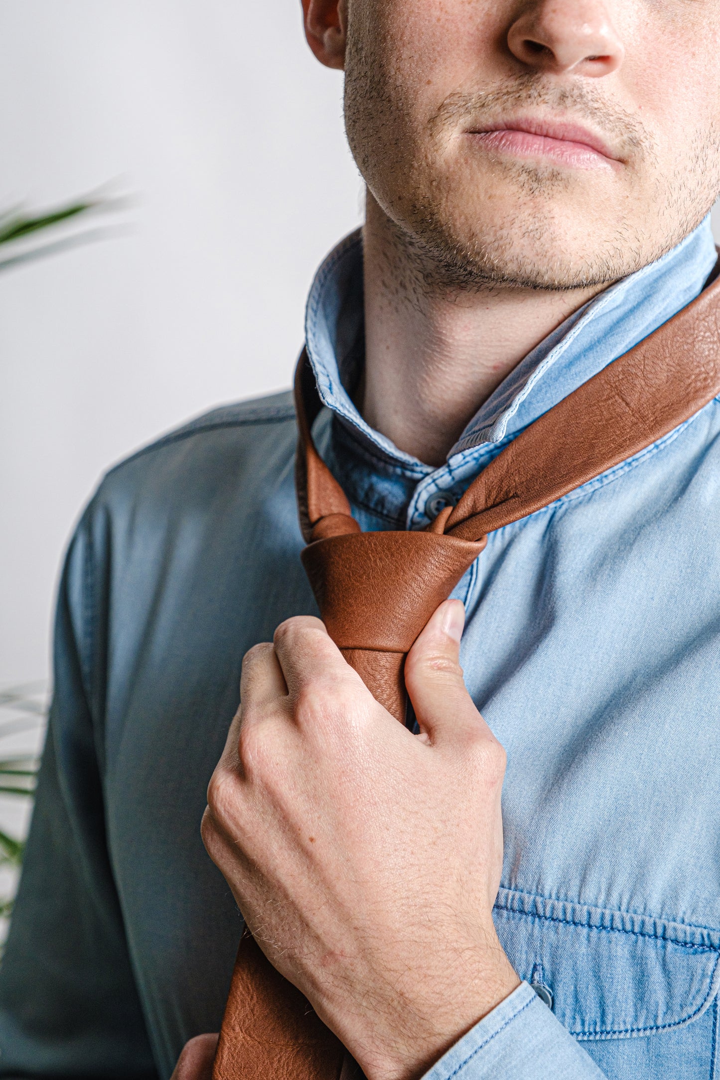 GENUINE LEATHER TIES