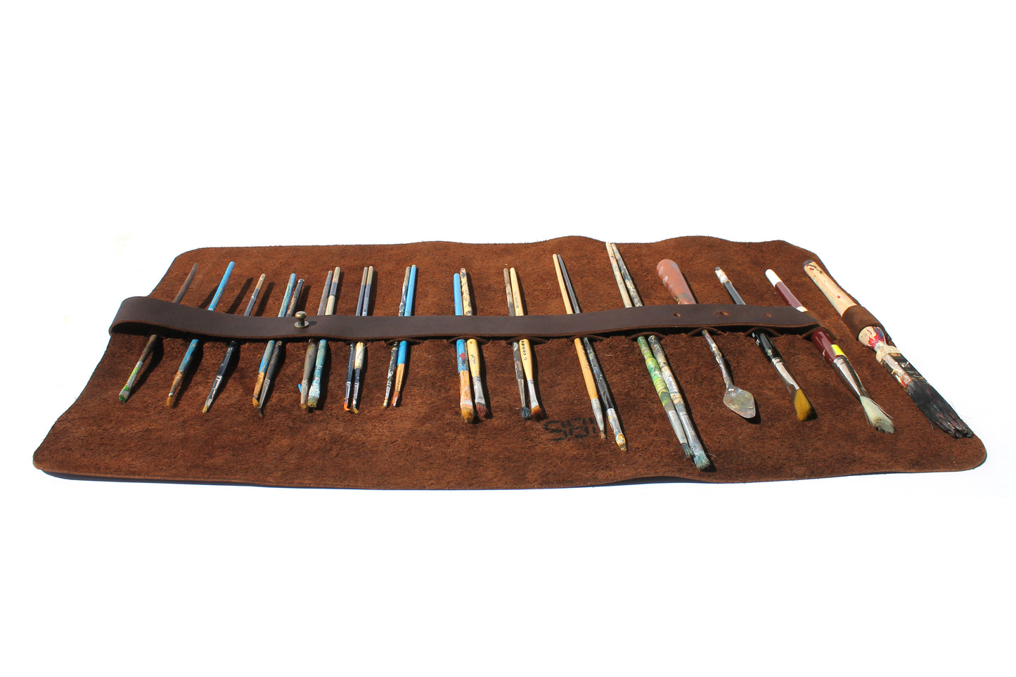 Genuine leather art roll