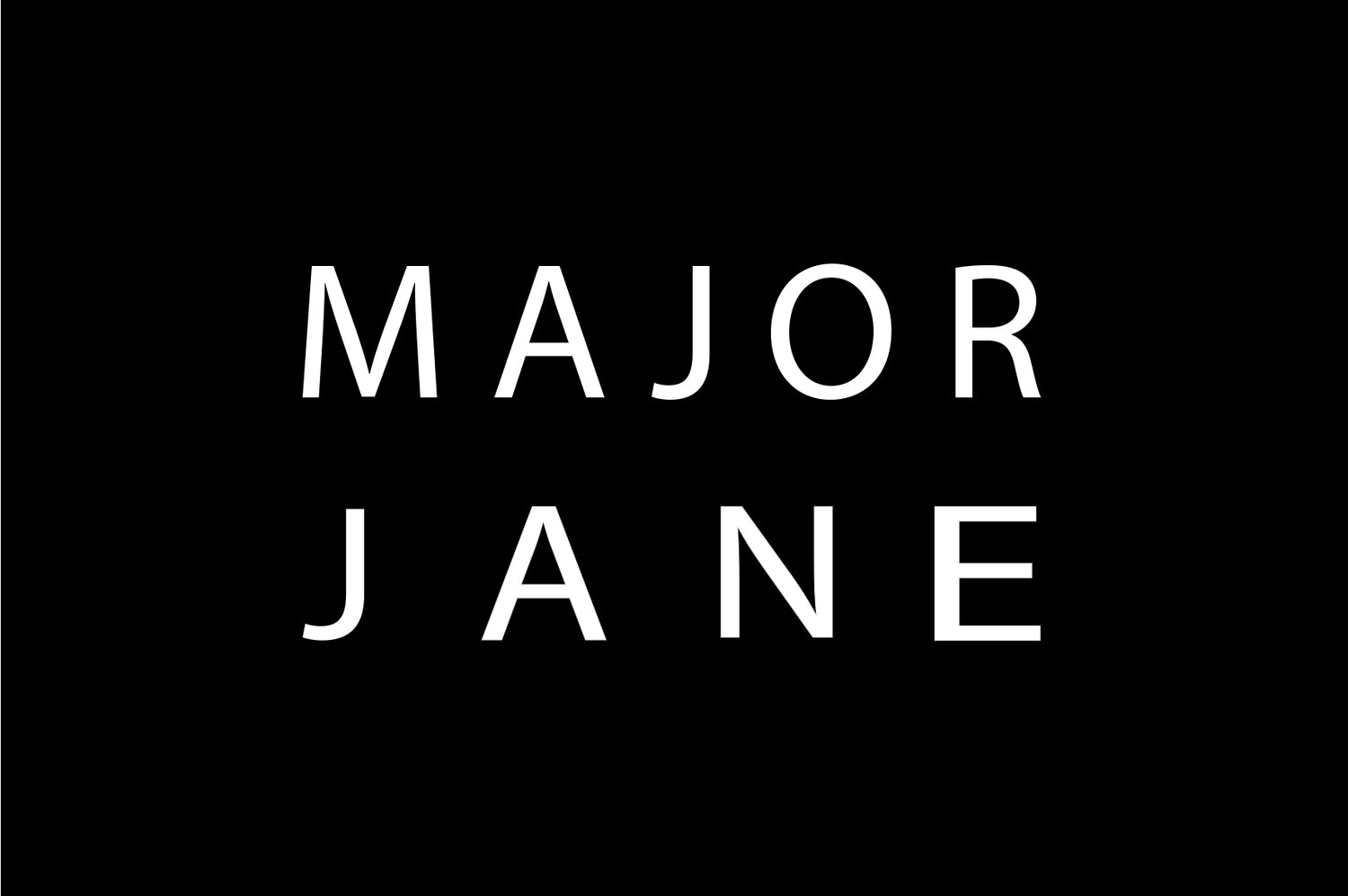 ALL MAJOR JANE PRODUCTS