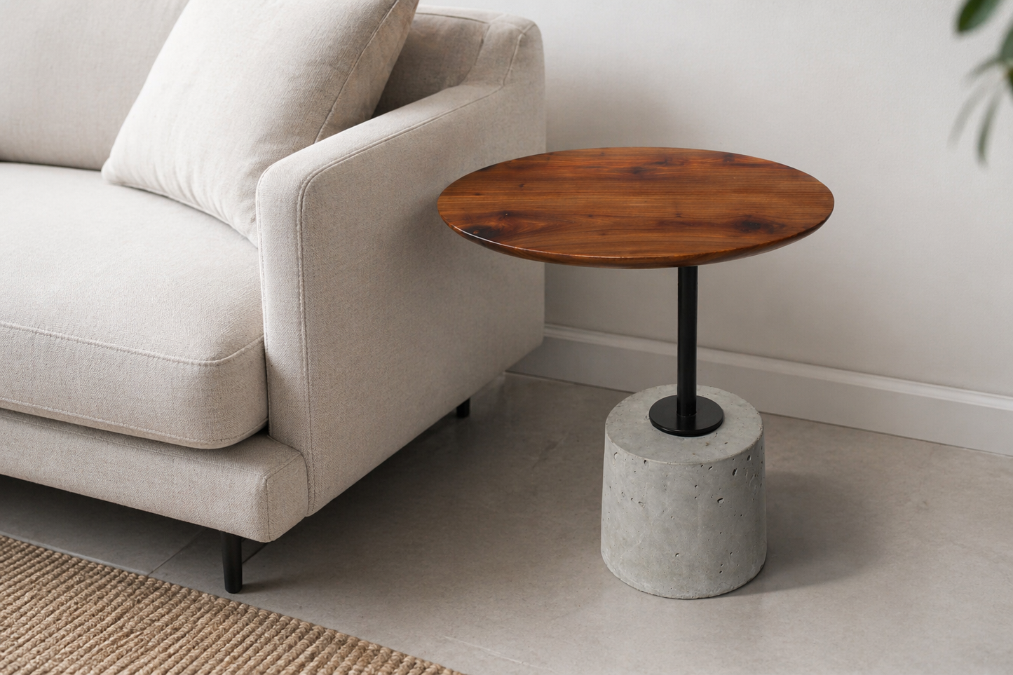 Cantilever side table