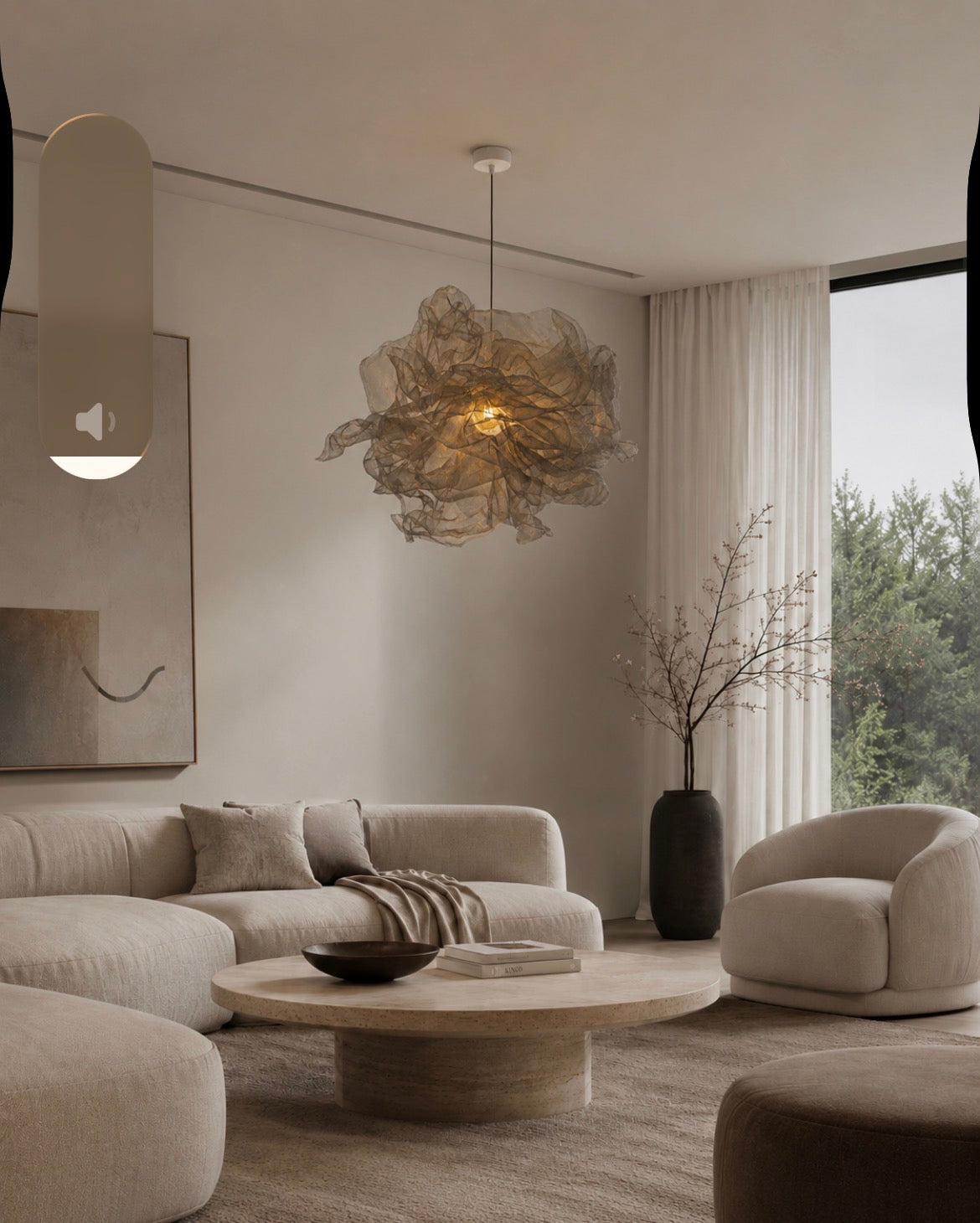 Sculpt Mesh Pendant