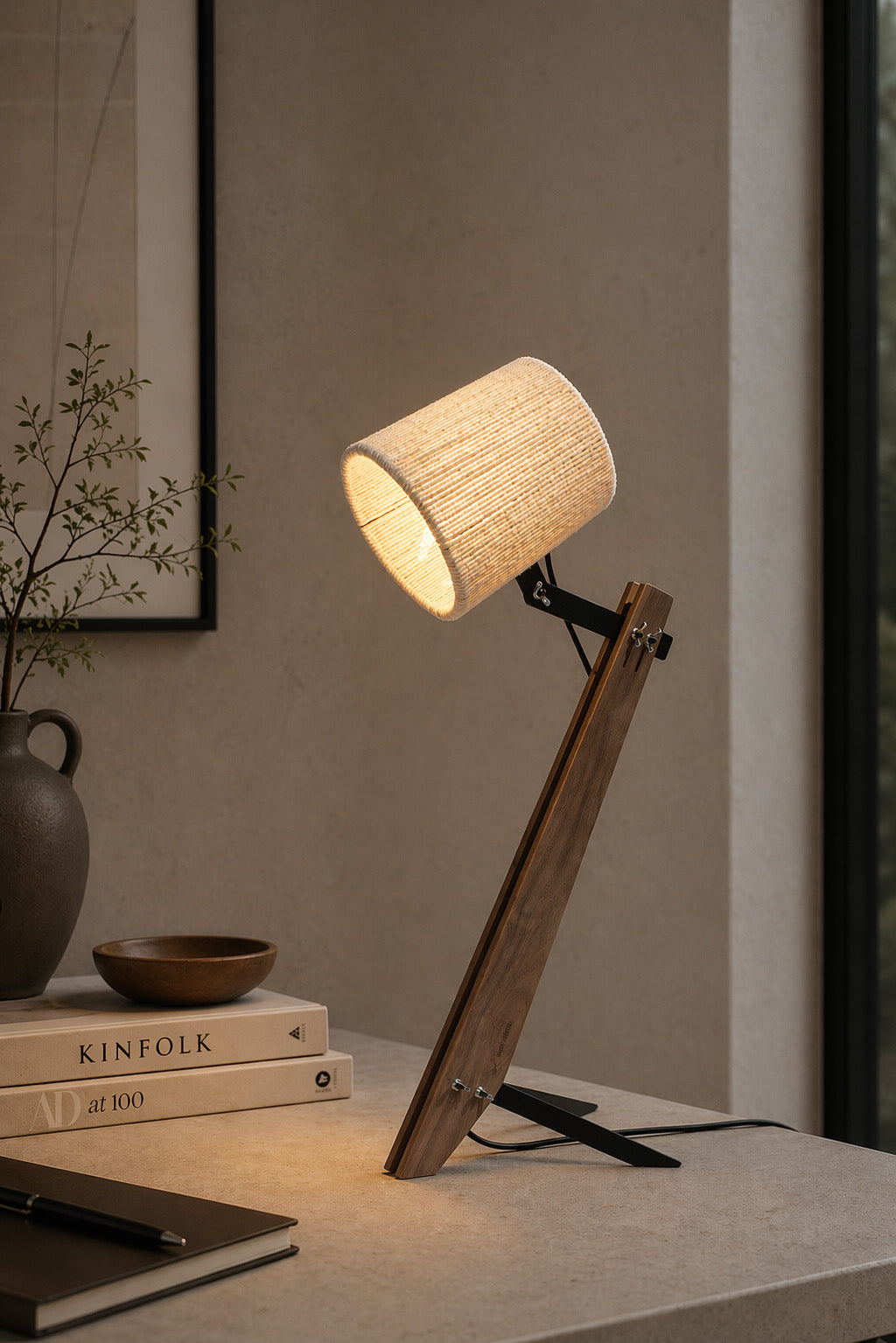 Industrail desk lamp
