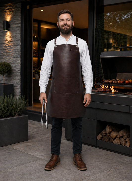 Genuine leather apron