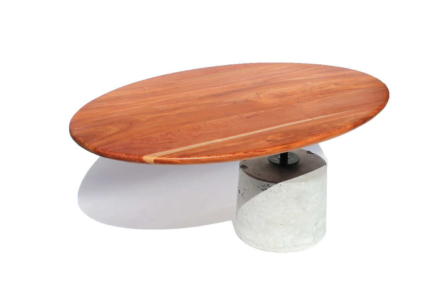 Rosewood Cantilever Coffee Table on a white background